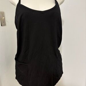 Chic Black Sleeveless Romper Large Brand new